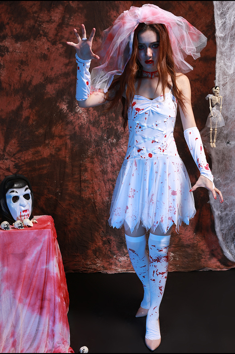 F1662 Zombie Bride Costume